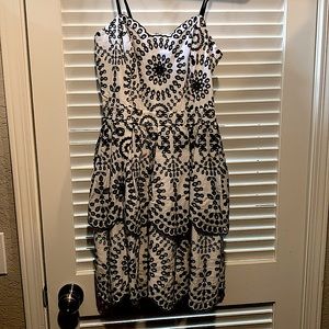 Black & White cocktail dress